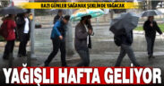Denizli, yağmurlu haftaya giriyor