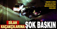 Denizli’ye eskortlu araçla silah getiren kaçakçılar film gibi operasyonla yakalandı
