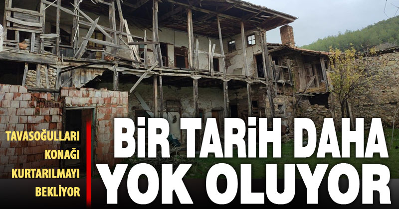Tavasoğulları Konağı kurtarılmayı bekliyor