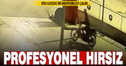 Bir gecede 2 motosiklet çalan şüpheli polisten kaçamadı