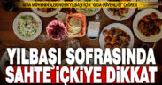 Gıda mühendislerinden, yılbaşında gıda güvenliği ve sahte içki uyarısı