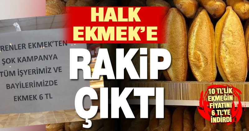 Kale’de bir fırın ekmeğin fiyatını 6 TL’ye indirdi