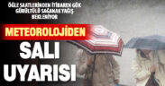 Denizli’ye salı günü için kuvvetli yağış uyarısı