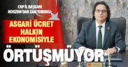 CHP İl Başkanı Horzum: Asgari ücret, halkın yaşadığı ekonomik krizle örtüşmüyor