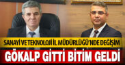 Sanayi Ve Teknoloji İl Müdürlüğü’nde değişim