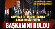 Kayyuma gitmesine ramak kalan Denizlispor’da Tatar yeni başkan oldu