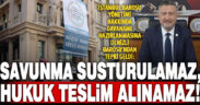 İstanbul Barosu’na Denizli Barosu’ndan destek
