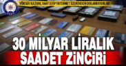 İnternet üzerinden 30 milyar liradan fazla dolandırıcılık yapan şebeke çökertildi