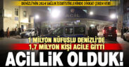 Denizli’de bir yılda nüfusun 1,5 katından fazla insan ‘acillik’ oldu