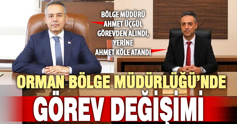 Denizli Orman Bölge Müdürü Ahmet Köle oldu