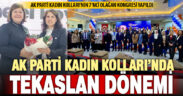 Ak Parti İl Kadın Kolları Başkanı Tekaslan, kongre ile görevi devraldı