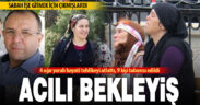 İşçi servisi kazasında hayatını kaybedenlerin ailelerinin adli tıp önünde acılı bekleyişi