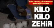 Denizli’ye 5 kilogram metamfetamin getirmeye çalışan 2 kişi tutuklandı