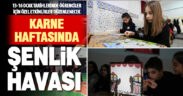 Öğrenciler yarıyılın son haftasına şenlik havasında girecek