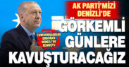 Cumhurbaşkanı Erdoğan, Ak Parti Denizli İl Kongresinde konuştu