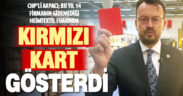 CHP’li Arpacı, fuar ziyaretinde Hükümete kırmızı kart gösterdi