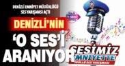 Denizli Emniyet Müdürlüğü’nden ses yarışması