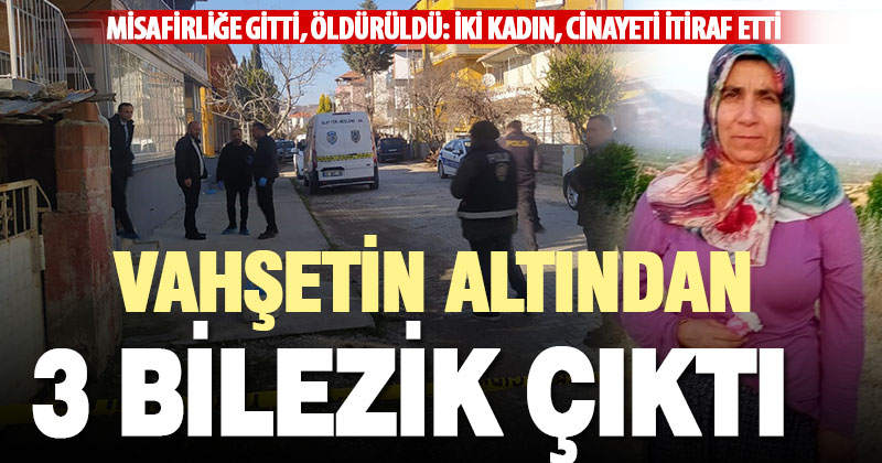 Çivril’deki vahşetin altından 3 bilezik çıktı