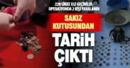 Tarihi eser kaçakçıları 220 sikke ile yakalandı
