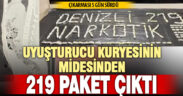 Uçakla yurda gelen uyuşturucu kuryesinin midesinden 219 paket çıktı
