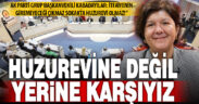 Ak Partili Kabadayılar: “İtfaiyenin giremeyeceği çıkmaz sokakta huzur evi olmaz”