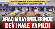 Araç muayene istasyonlarının dev ihalesi yapıldı