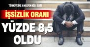 İşsizlik oranı Aralık ayında yüzde 8,5 oldu