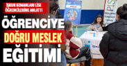İŞKUR uzmanlarından lise öğrencilerine “doğru meslek” eğitimi