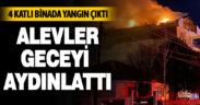 Bozkurt’ta 4 katlı binada yangın çıktı