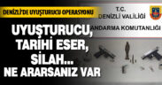 Denizli’de uyuşturucu operasyonu