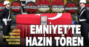 Emniyet Müdür Yardımcısı Orak, törenle son yolculuğuna uğurlandı