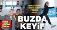 Merkezefendi Belediyesi’nin portatif buz pisti 25 bin kişiyi ağırladı