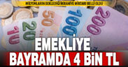 Emekli bayram ikramiyesi tutarı belli oldu