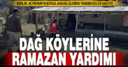 Acıpayam’ın kırsal mahallerinde yaşayan ihtiyaç sahipleri sevindirildi