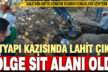 Kale’de altyapı çalışmasında lahit bulunan bölge sit alanı ilan edildi