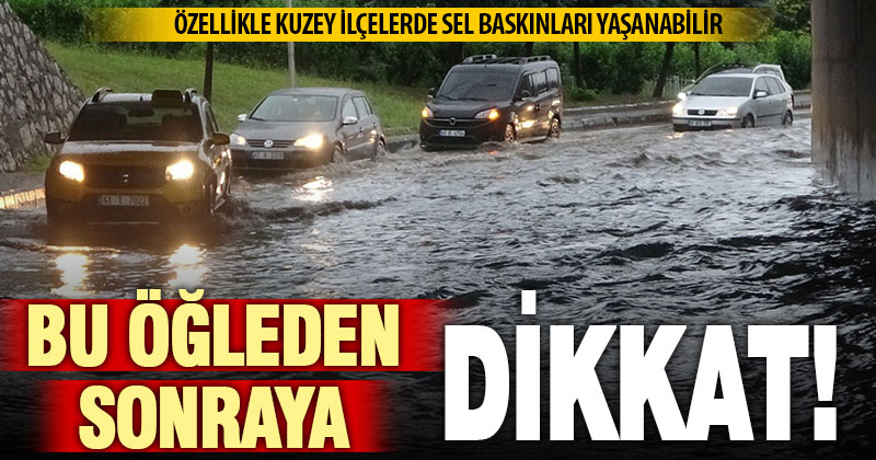 Denizli’ye şiddetli yağmur, fırtına ve sel baskını uyarısı