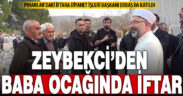 Diyanet İşleri Başkanı Erbaş, iftarı Pınarlar’da vatandaşlarla birlikte yaptı