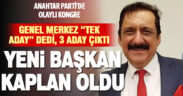 Anahtar Parti’de ilk kongrede başkan değişti
