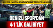 Denizlispor’dan 4-1’lik galibiyet
