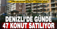 Denizli’de konut satışları martta yükseldi: 1.448 konut satıldı