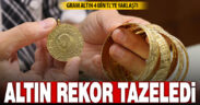 Altın rekor tazeledi