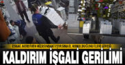 Denizli’de esnaf ile zabıta arasında kaldırım işgali gerilimi