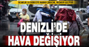 Denizli’de Hava Değişiyor: Çarşambadan İtibaren Yağmur Geliyor!