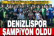 Denizlispor, U19 Bölgesel Gelişim Ligi’nde şampiyonluğunu ilan etti