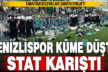 Denizlispor’un amatör kümeye düştüğü maç sonrası stat karıştı