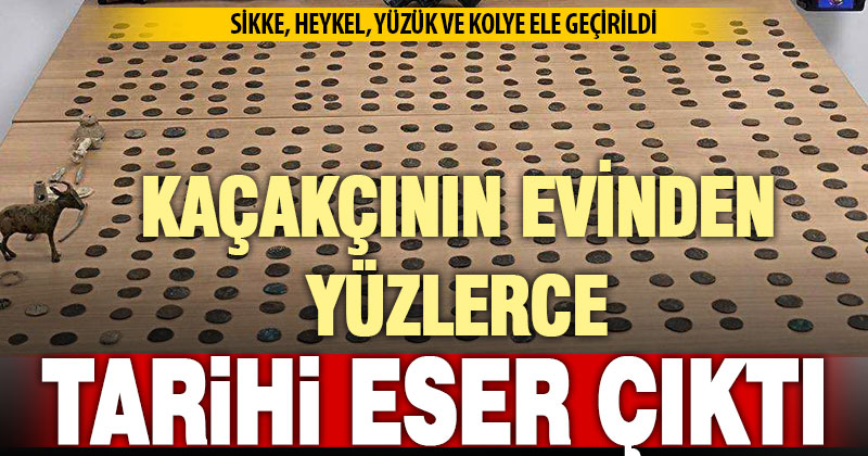 Tarihi eser kaçakçılığı operasyonu: Bizans dönemine ait 379 sikke ele geçirildi
