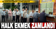 Halk ekmek 6 TL’den 7,5 TL’ye yükseldi