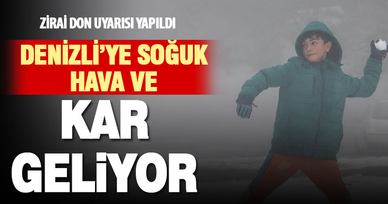 Soğuklar geri dönüyor: Kar ve zirai don uyarısı yapıldı