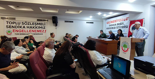 Tüm Emeklilerin Sendikası’na yeni yönetim