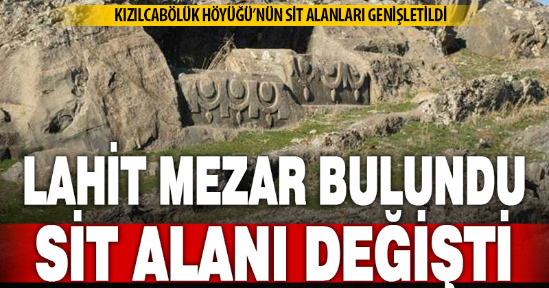 Kızılcabölük Höyüğü için sit alanı genişliyor